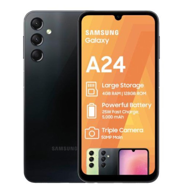 Smartphone SAMSUNG Galaxy A24 - 8Go/128Go - Silver (SM-A245F-DSN)